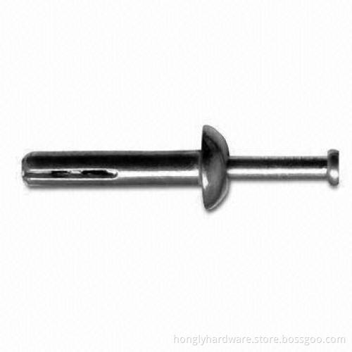 Nail with 3/16 to 3/8 Inches Diameter, Made of Zinc Alloy